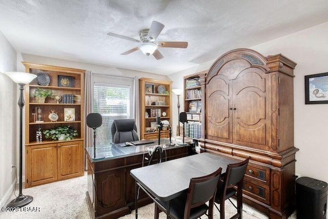 1465 Admiral Nimitz Ave, Daytona Beach, FL 32124 - office space with ceiling fan and light colored carpet