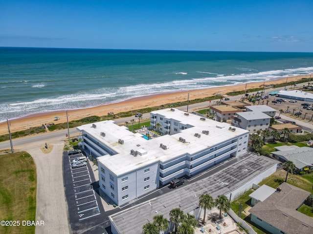 1926 Ocean Shore Blvd Unit 3120, Ormond Beach, FL 32176 - aerial view featuring a water view and a view of the beach