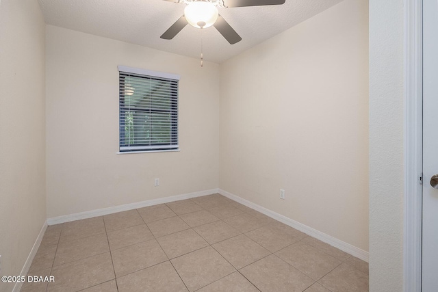 59 Cardinal Dr Unit A, Ormond Beach, FL 32176 - spare room with a ceiling fan and light tile patterned floors