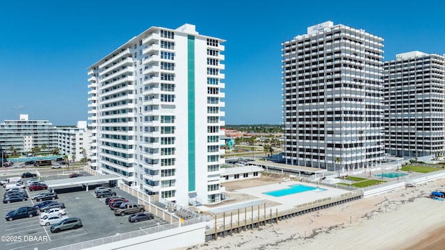 2800 N Atlantic Ave Unit 608, Daytona Beach, FL 32118 - view of apartment building / complex with a view of city