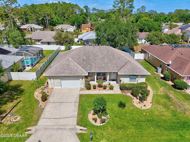 73 Foxhall Ln, Palm Coast, FL 32137 - aerial view of residential area