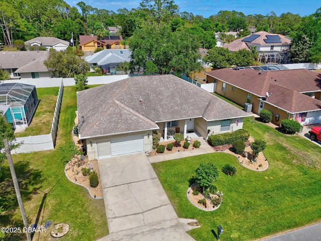 73 Foxhall Ln, Palm Coast, FL 32137 - aerial view of residential area