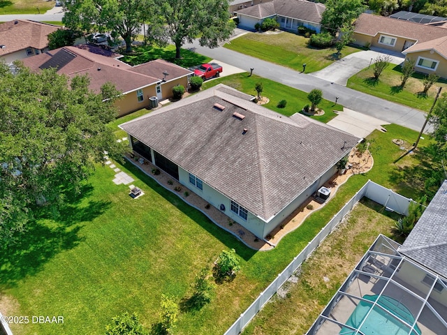 73 Foxhall Ln, Palm Coast, FL 32137 - aerial perspective of suburban area