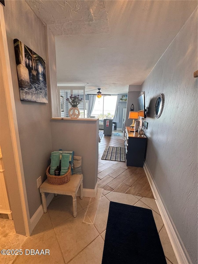 1233 S Atlantic Ave Unit 3070, Daytona Beach, FL 32118 - corridor with baseboards