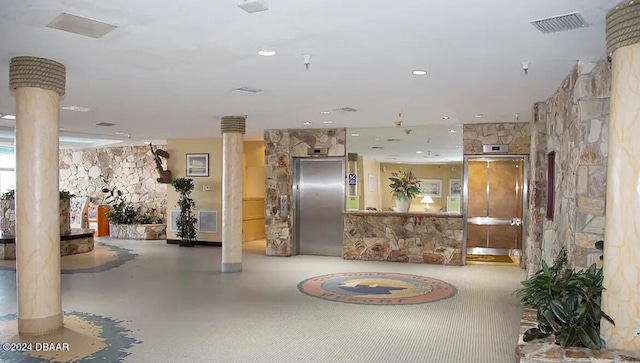 view of building lobby