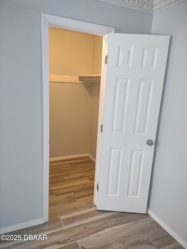 view of closet