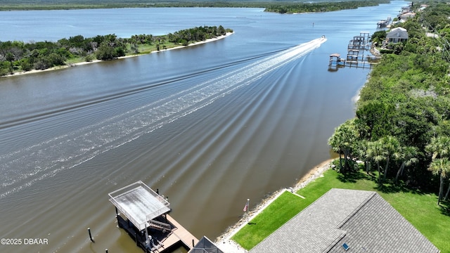 3128 John Anderson Dr, Ormond Beach, FL 32176 - aerial view of a nearby body of water