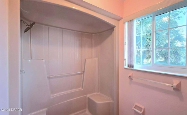3128 John Anderson Dr, Ormond Beach, FL 32176 - bathroom featuring plenty of natural light and a shower