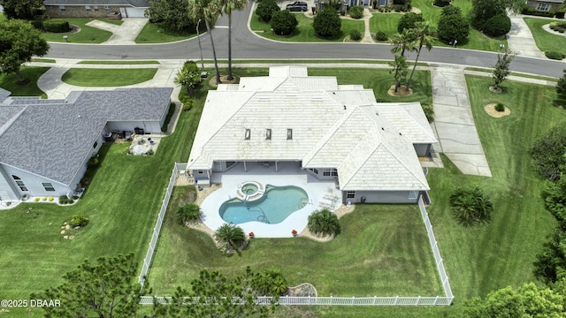 7 Foxfords Chase, Ormond Beach, FL 32174 - aerial view of property and surrounding area featuring a pool