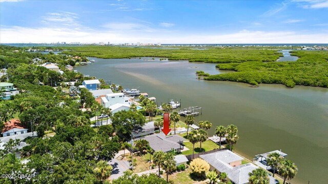 5967 Riverside Dr, Port Orange, FL 32127 - drone / aerial view of a nearby body of water
