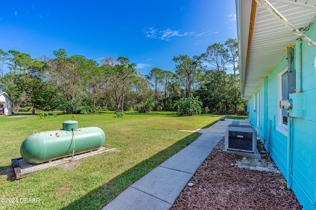605 Orchard Ave, Ormond Beach, FL 32174 - view of grassy yard with view of scattered trees