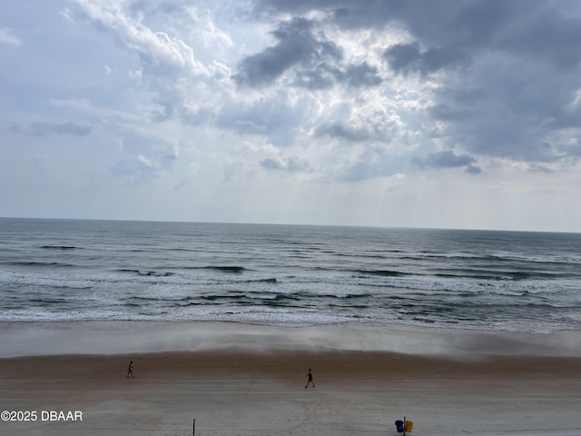 water view featuring a view of the beach