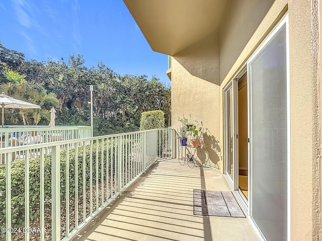 4 Oceans W Blvd Unit 108B, Daytona Beach Shores, FL 32118 - view of balcony