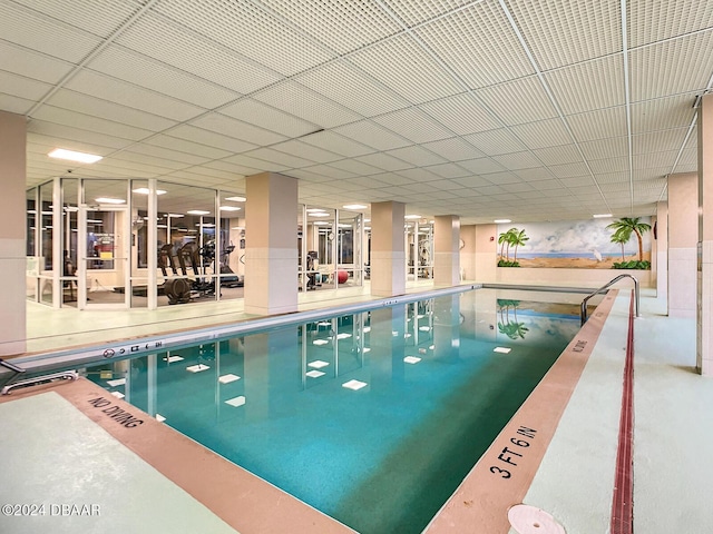 4 Oceans W Blvd Unit 108B, Daytona Beach Shores, FL 32118 - view of indoor community pool