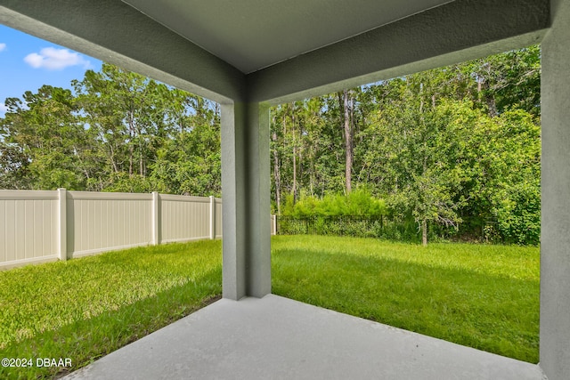 view of patio