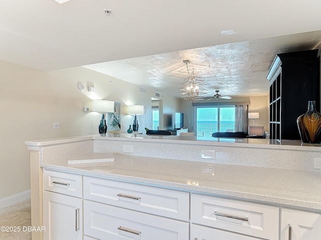 3333 S Atlantic Ave Unit 505, Daytona Beach, FL 32118 - bathroom featuring a ceiling fan