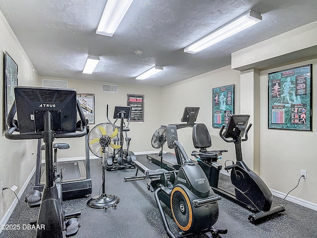 3333 S Atlantic Ave Unit 505, Daytona Beach, FL 32118 - gym with baseboards