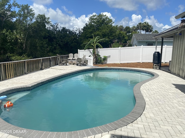 6 Waterberry Cir, Ormond Beach, FL 32174 - view of pool featuring a patio area and a fenced backyard