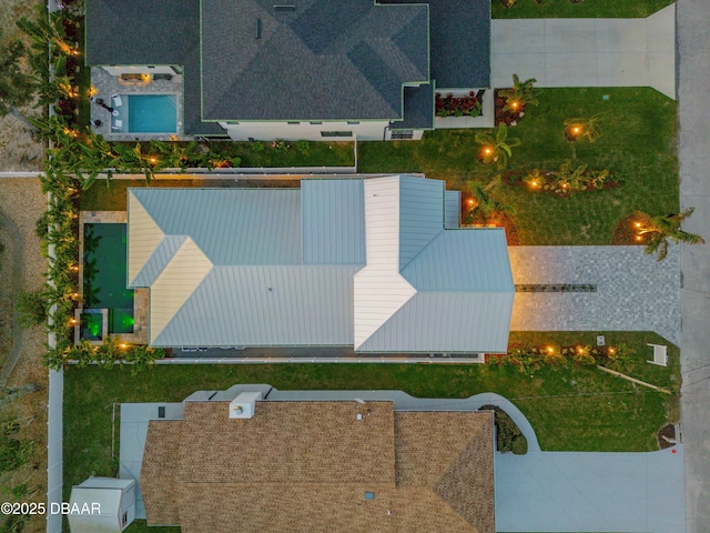 drone / aerial view