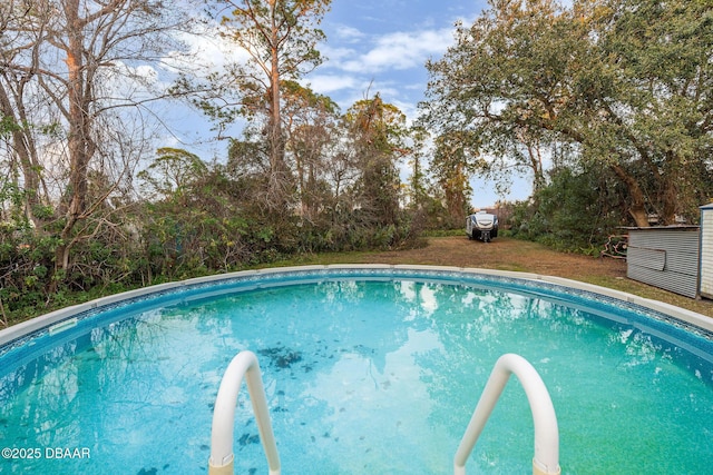 view of pool