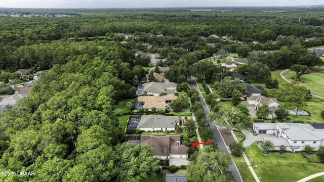 2809 Oakgrove Ave, Saint Augustine, FL 32092 - aerial view of property and surrounding area featuring a forest and nearby suburban area