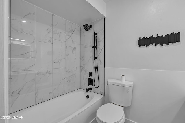 1214 Flomich St, Daytona Beach, FL 32117 - full bathroom featuring toilet and bathing tub / shower combination