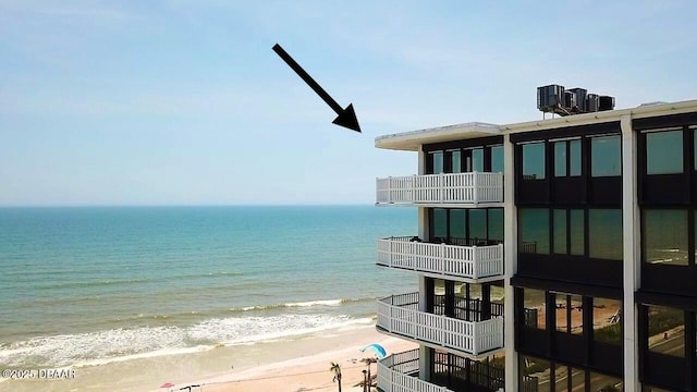 3580 S Ocean Shore Blvd Unit 905, Flagler Beach, FL 32136 - water view with nearby beach