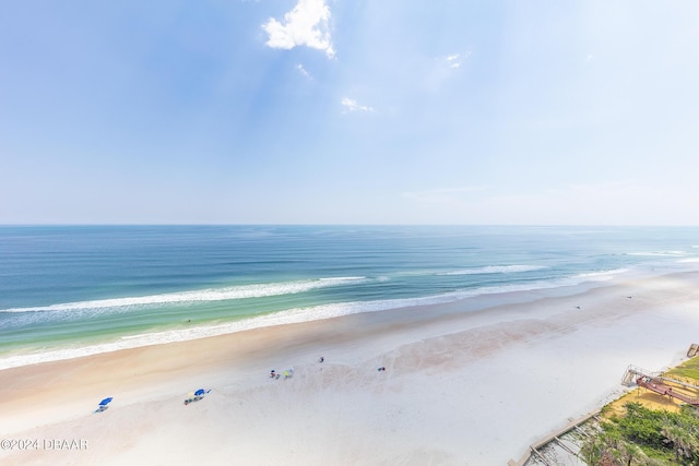 3855 S Atlantic Ave Unit 1206B, Daytona Beach Shores, FL 32118 - water view with nearby beach