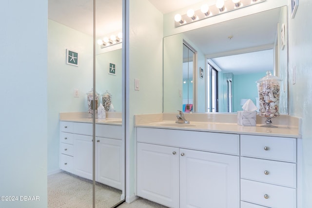 3855 S Atlantic Ave Unit 1206B, Daytona Beach Shores, FL 32118 - bathroom featuring vanity