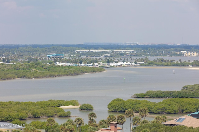 3855 S Atlantic Ave Unit 1206B, Daytona Beach Shores, FL 32118 - aerial view of a nearby body of water