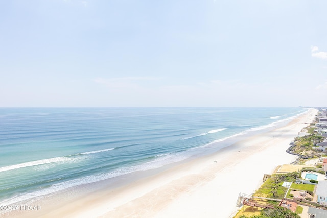 3855 S Atlantic Ave Unit 1206B, Daytona Beach Shores, FL 32118 - water view featuring local beach