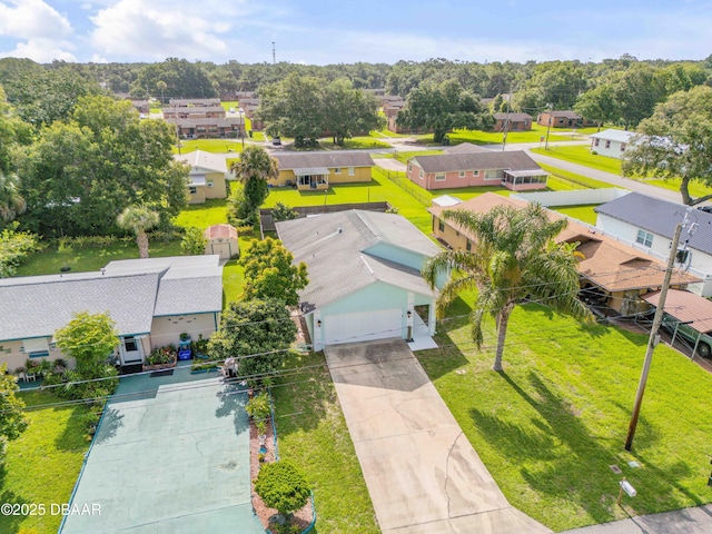 805 Spruce St, New Smyrna Beach, FL 32168 - aerial perspective of suburban area
