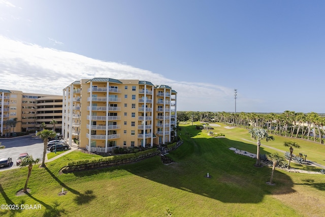 4650 Links Village Dr Unit C-505, Ponce Inlet, FL 32127 - view of apartment building / complex with view of golf course