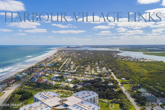 4650 Links Village Dr Unit C-505, Ponce Inlet, FL 32127 - aerial view of property and surrounding area featuring a nearby body of water