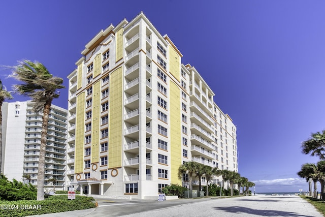 2071 S Atlantic Ave Unit 605, Daytona Beach, FL 32118 - view of apartment building / complex