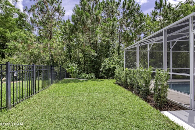61 Levee Ln, Ormond Beach, FL 32174 - view of yard with glass enclosure