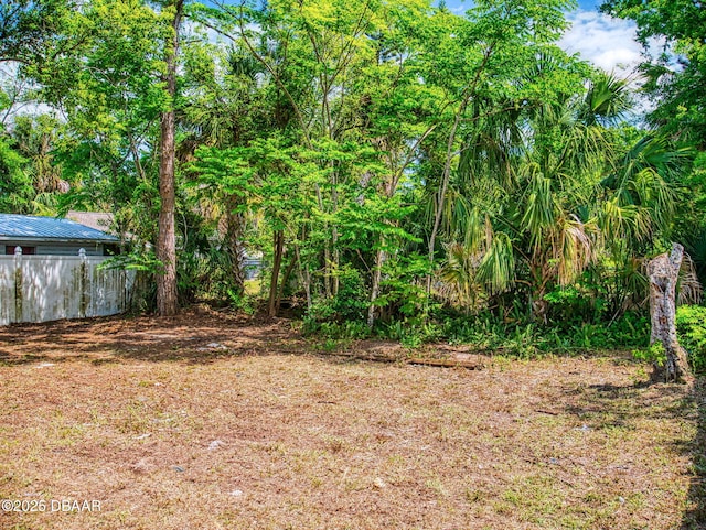 310 Legion Pl, Port Orange, FL 32129 - view of yard with fence