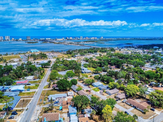 310 Legion Pl, Port Orange, FL 32129 - birds eye view of property with a water view