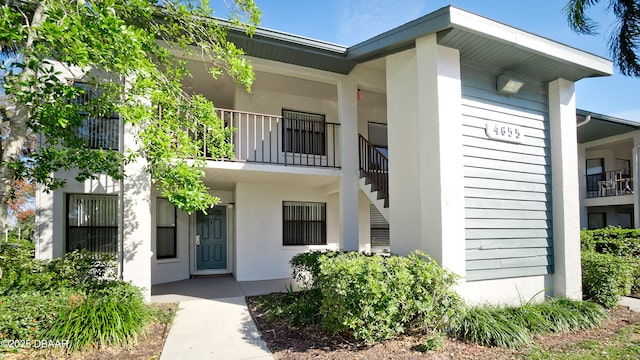4655 46th Street Ct W Unit 101, Bradenton, FL 34210 - view of building exterior with stairs