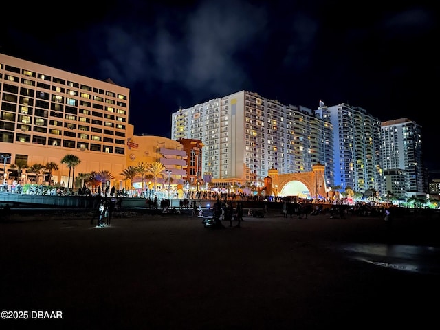 3800 S Atlantic Ave Unit 2010, Daytona Beach Shores, FL 32118 - view of property at night