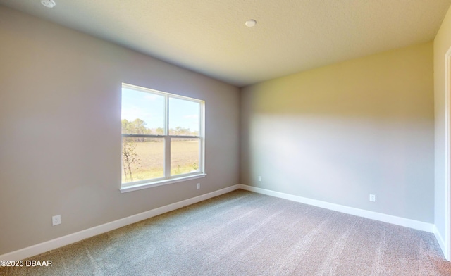 empty room with carpet floors