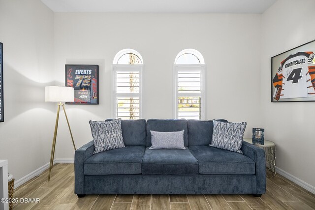 view of living room