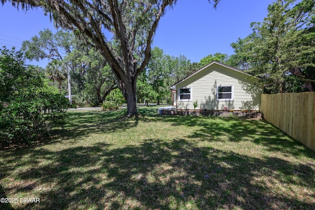 1635 Magnolia Ave, South Daytona, FL 32119 - view of yard with fence
