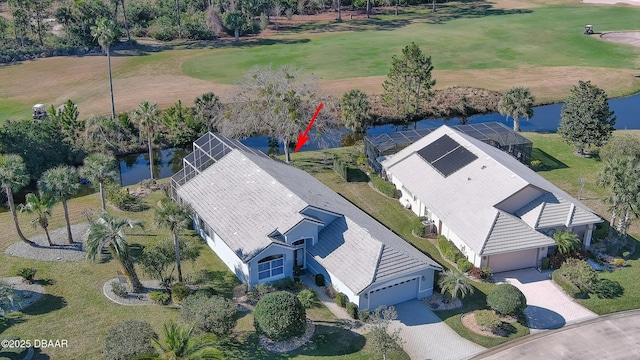 51 Bay Pointe Dr, Ormond Beach, FL 32174 - aerial view featuring a water view