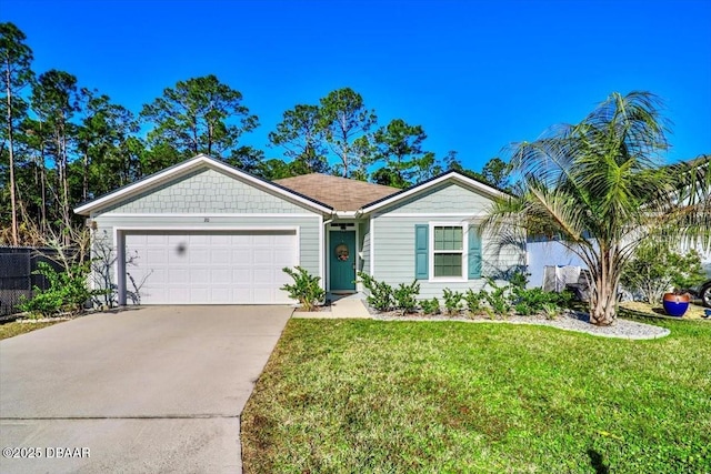 20 Sand Wedge Ln, Bunnell, FL 32110 - single story home featuring an attached garage and concrete driveway