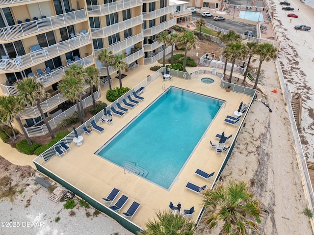 view of community pool