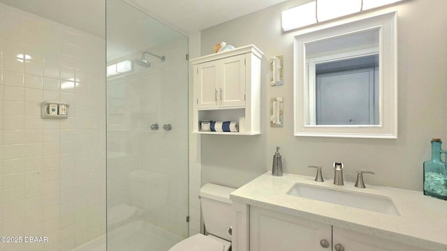 1133 Ocean Shore Blvd Unit 506, Ormond Beach, FL 32176 - bathroom with a tile shower and vanity