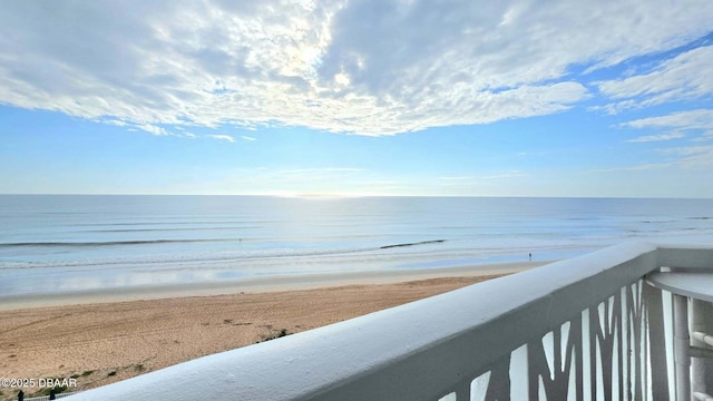 1133 Ocean Shore Blvd Unit 506, Ormond Beach, FL 32176 - water view featuring local beach