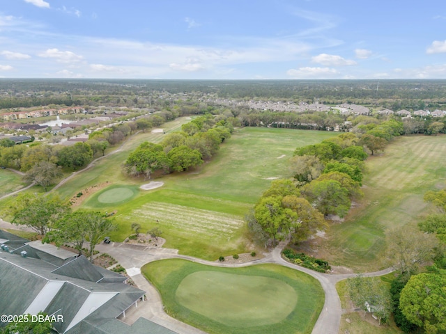 3017 Glin Cir, Ormond Beach, FL 32174 - aerial view of property's location with a local golf course and nearby suburban area