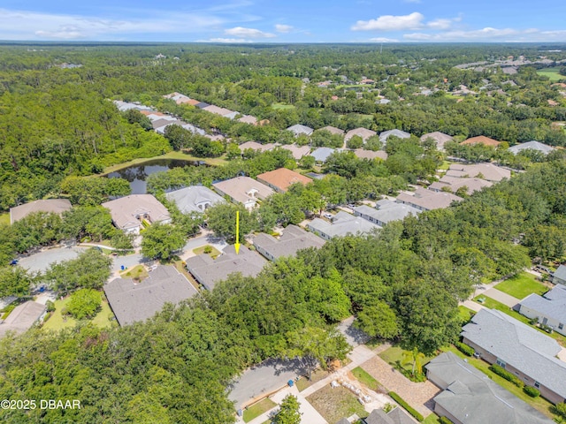 3017 Glin Cir, Ormond Beach, FL 32174 - aerial view of residential area featuring a forest